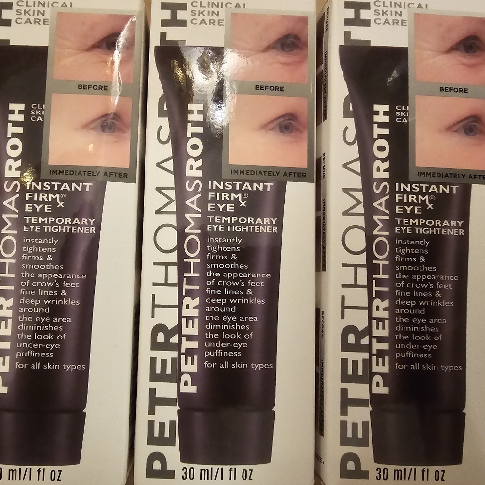 Peter Thomas Roth Instant Firm Eye Lot of 3 - 1 oz. Tubes